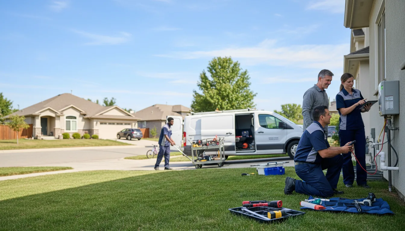 Tankless water heater service in Salisbury, CT
